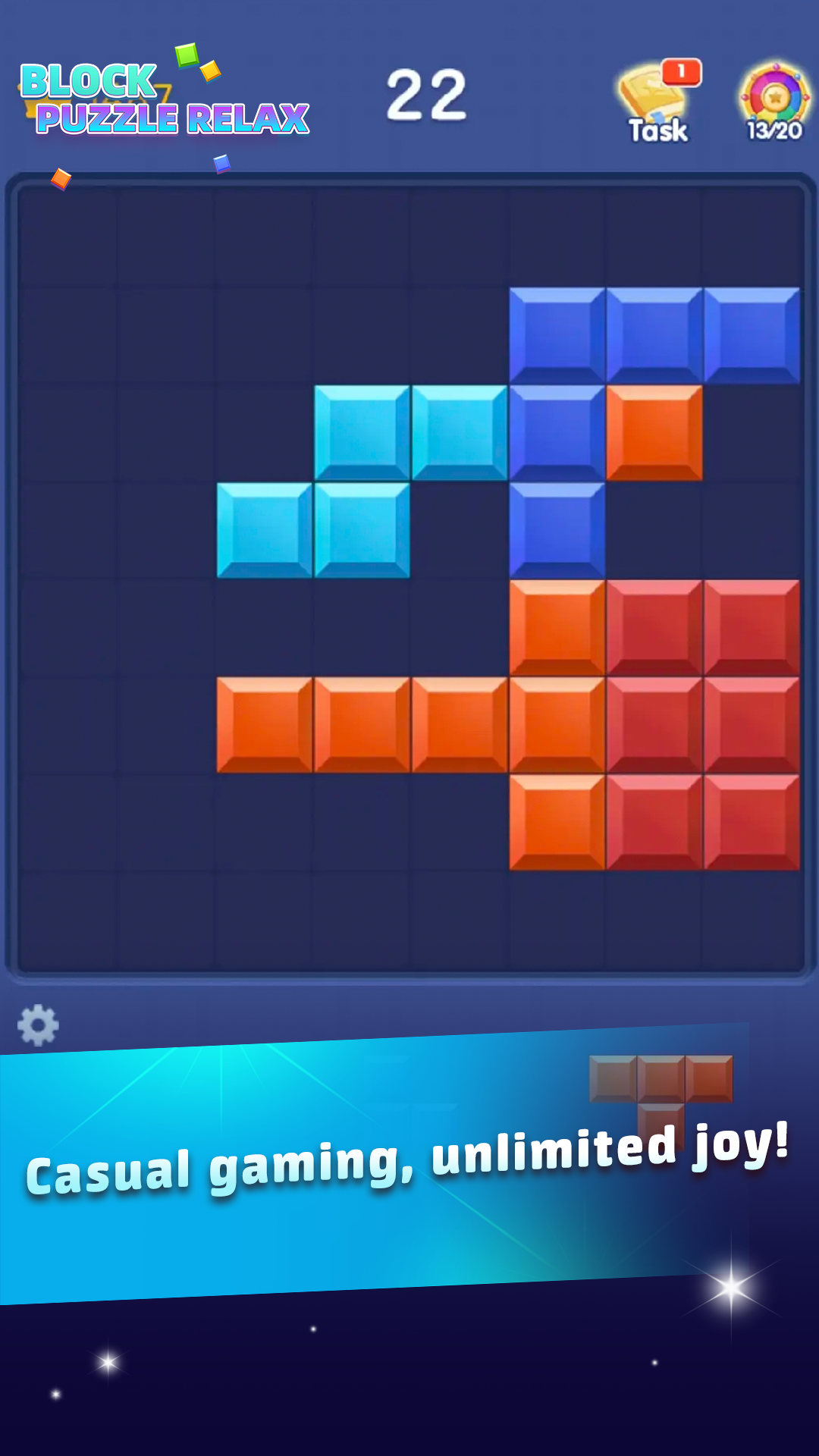 Block Puzzle Relax Interface