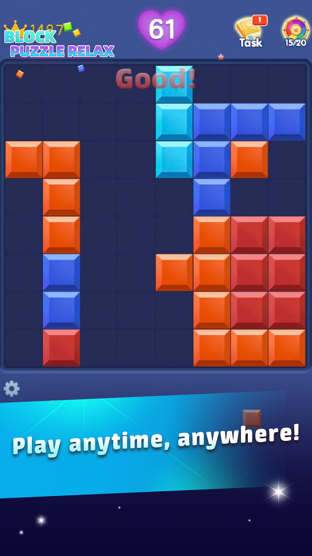 Block Puzzle Relax Features